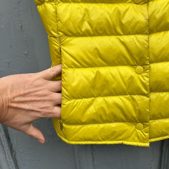 Moncler Citrine Kids Down Vest, size 12 - Picture 8 of 14